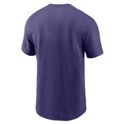 Clemson Nike Primary Wordmark Cotton Tee